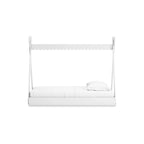White Single Tent Bed Frame for Kids