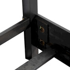 Nyx Modern Espresso Solid Wood Panel Bed