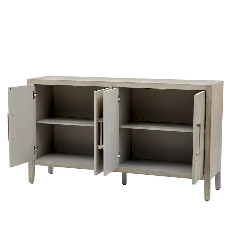 Storage Cabinet Sideboard Wooden Cabinet with Shelves for Living room
