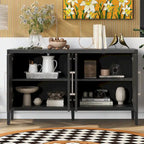 Storage Cabinet Sideboard Wooden Cabinet with Shelves for Living room