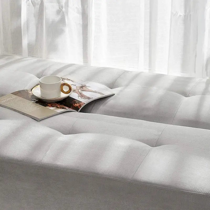 College Mini-Futon - Glacier Gray by DormCo