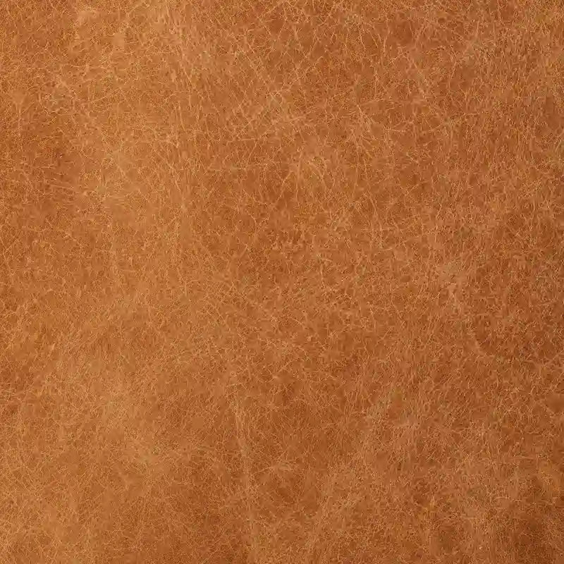 Poly & Bark Argan 93 Sofa in Cognac Tan - Full Grain Genuine Italian Leather