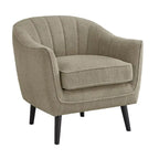 Neath Mid-Century Channel-Tufted Accent Chair with Removable Cushion Cover by  Classic