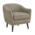 Neath Mid-Century Channel-Tufted Accent Chair with Removable Cushion Cover by  Classic