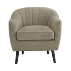 Neath Mid-Century Channel-Tufted Accent Chair with Removable Cushion Cover by  Classic