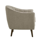 Neath Mid-Century Channel-Tufted Accent Chair with Removable Cushion Cover by  Classic