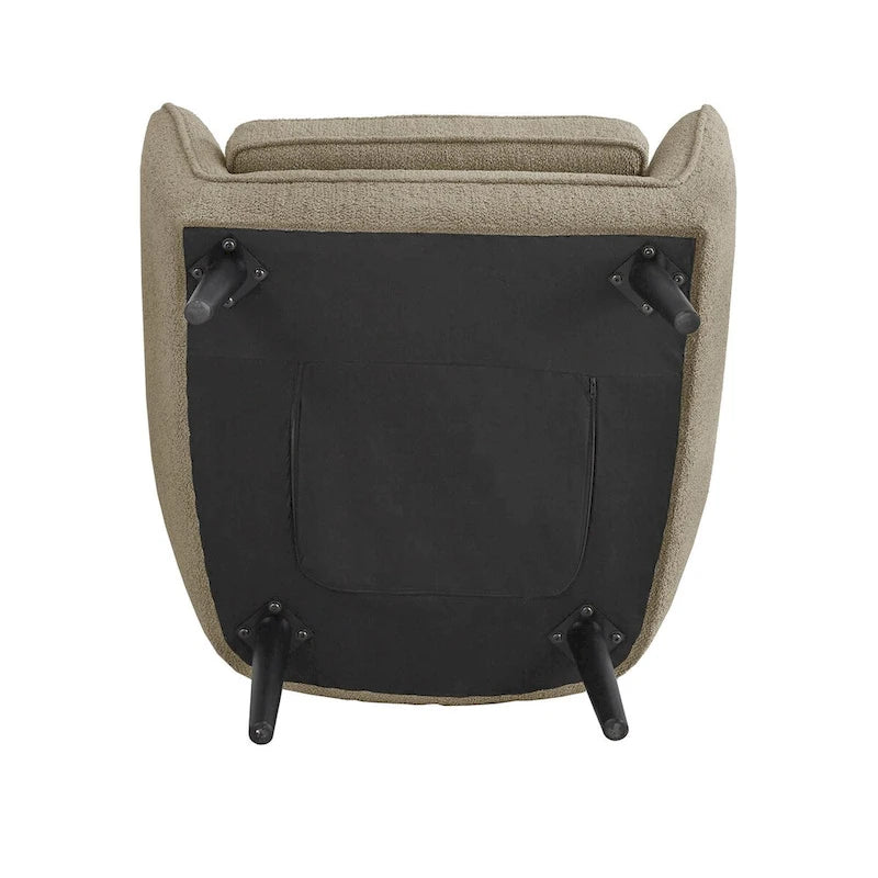 Neath Mid-Century Channel-Tufted Accent Chair with Removable Cushion Cover by  Classic
