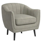 Neath Mid-Century Channel-Tufted Accent Chair with Removable Cushion Cover by  Classic