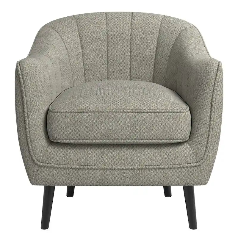 Neath Mid-Century Channel-Tufted Accent Chair with Removable Cushion Cover by  Classic