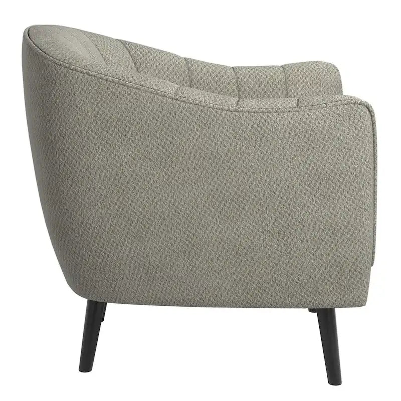 Neath Mid-Century Channel-Tufted Accent Chair with Removable Cushion Cover by  Classic