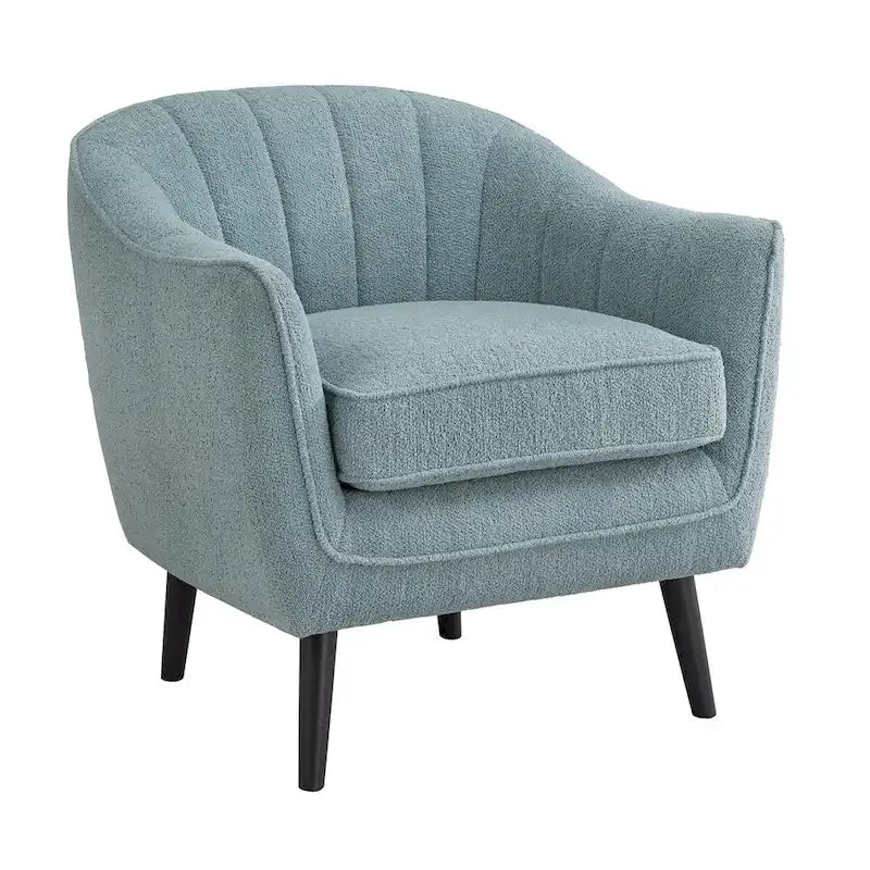 Neath Mid-Century Channel-Tufted Accent Chair with Removable Cushion Cover by  Classic