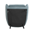 Neath Mid-Century Channel-Tufted Accent Chair with Removable Cushion Cover by  Classic