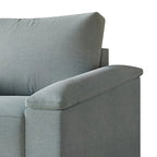 CraftPorch Simple Style Linen Upholstered Loveseat