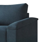 CraftPorch Simple Style Linen Upholstered Loveseat