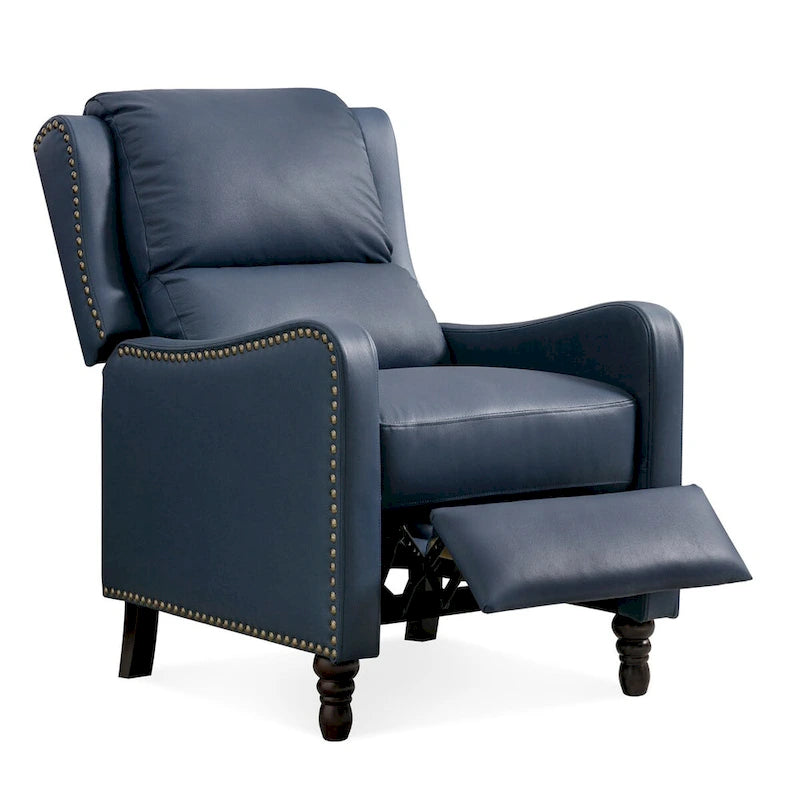 COZYMAN Genuine Leather Recliner Chair Comfortable Chairs for Living Room