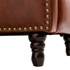 COZYMAN Genuine Leather Recliner Chair Comfortable Chairs for Living Room