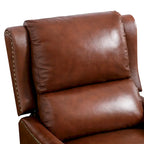 COZYMAN Genuine Leather Recliner Chair Comfortable Chairs for Living Room