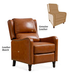COZYMAN Genuine Leather Recliner Chair Comfortable Chairs for Living Room