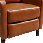 COZYMAN Genuine Leather Recliner Chair Comfortable Chairs for Living Room