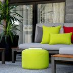 Gouchee Home Soleil Indoor/ Outdoor Ottoman Pouf