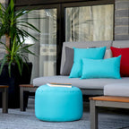 Gouchee Home Soleil Indoor/ Outdoor Ottoman Pouf