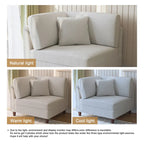 Oversized Storage Sectional Sofa Modular Couch