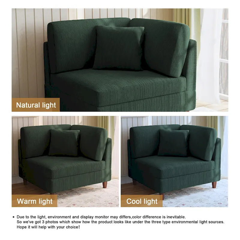 Oversized Storage Sectional Sofa Modular Couch