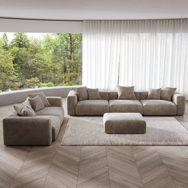 3PCS Modern Couch Set Living Room Furniture Set