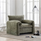 Chenille Oversized Armchair Accent Chair Single Sofa