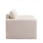 Chenille Oversized Armchair Accent Chair Single Sofa