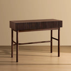 Solid Wood Console Table with 2-Drawer