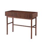 Solid Wood Console Table with 2-Drawer