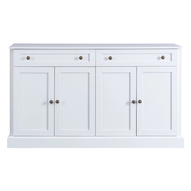 Kitchen Sideboard Buffet Cabinet with 2 Drawers and 4 Doors