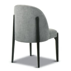Poly & Bark Pietta Dining Chair (Set of 2) - Durable Fabric with Solid Wood Legs