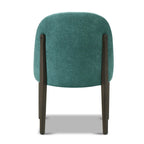 Poly & Bark Pietta Dining Chair (Set of 2) - Durable Fabric with Solid Wood Legs