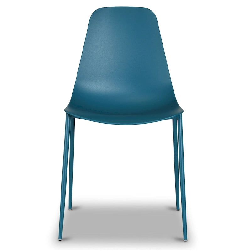 Poly & Bark Isla Modern Dining Chairs (Set of 4) - Indoor or Outdoor Use
