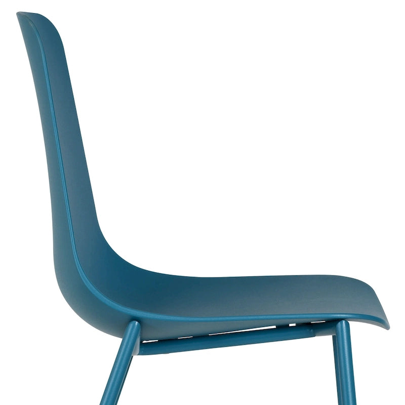 Poly & Bark Isla Modern Dining Chairs (Set of 4) - Indoor or Outdoor Use
