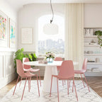 Poly & Bark Isla Modern Dining Chairs (Set of 4) - Indoor or Outdoor Use