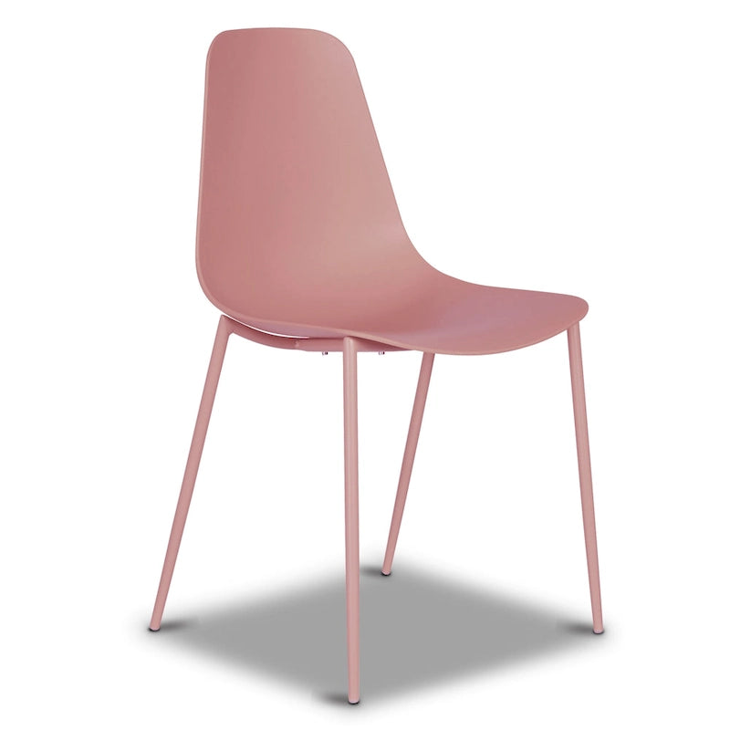 Poly & Bark Isla Modern Dining Chairs (Set of 4) - Indoor or Outdoor Use