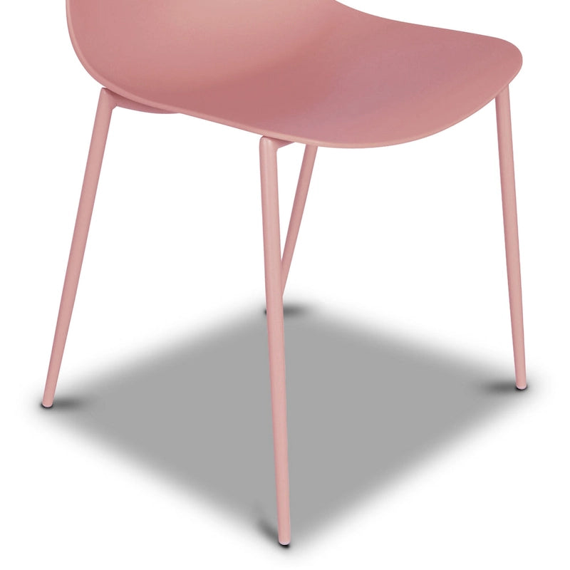 Poly & Bark Isla Modern Dining Chairs (Set of 4) - Indoor or Outdoor Use
