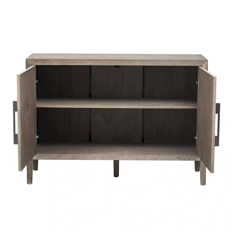 47 Vintage Style Wood Kitchen Accent Buffet Sideboard Cabinet