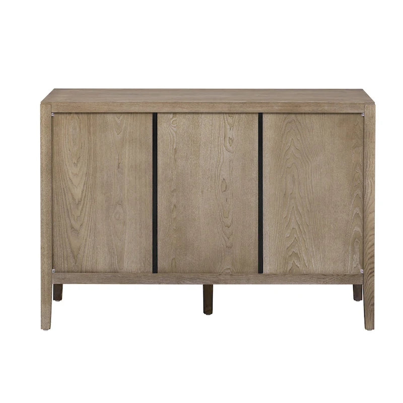 47 Vintage Style Wood Kitchen Accent Buffet Sideboard Cabinet