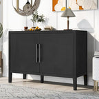 47 Vintage Style Wood Kitchen Accent Buffet Sideboard Cabinet