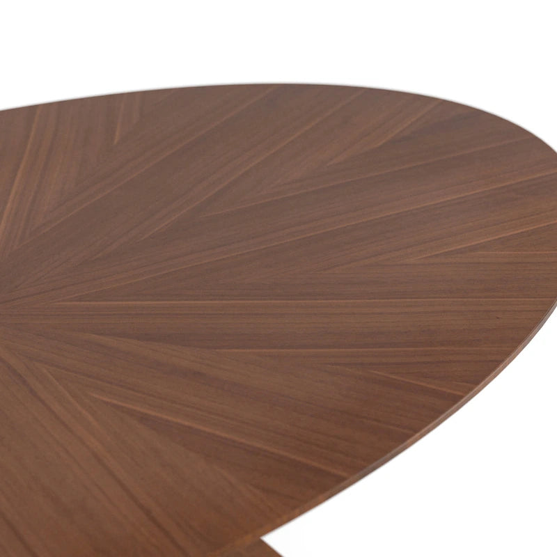 Shaw Mid-century Modern 5-Piece Wood Dining Table Set