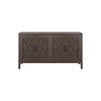 4 Door Wooden Twill Sideboard