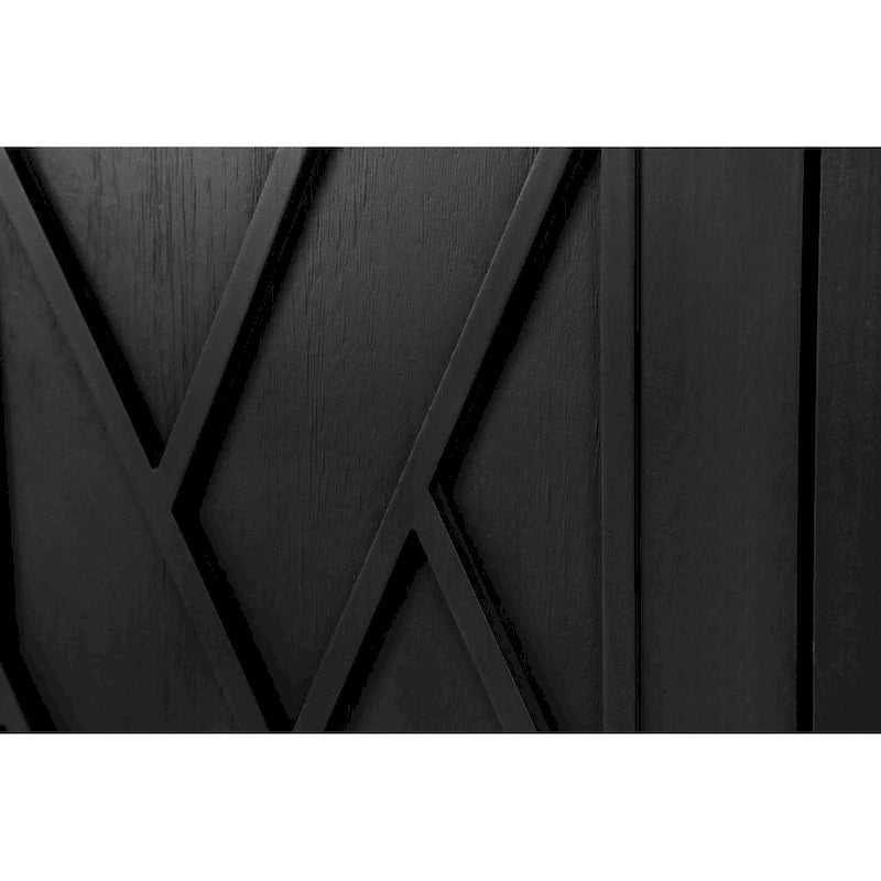 4 Door Wooden Twill Sideboard