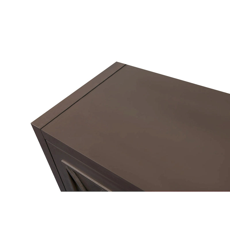 4 Door Wooden Twill Sideboard
