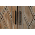 4 Door Wooden Twill Sideboard