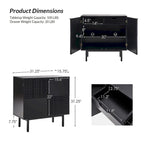 Arnold Modern 30Tall 2 Door Accent Cabinet with Metal Leg Set of 2by HULALA HOME
