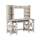 Saint Birch Honduras 58 Transitional Open Shelves Writing Desk